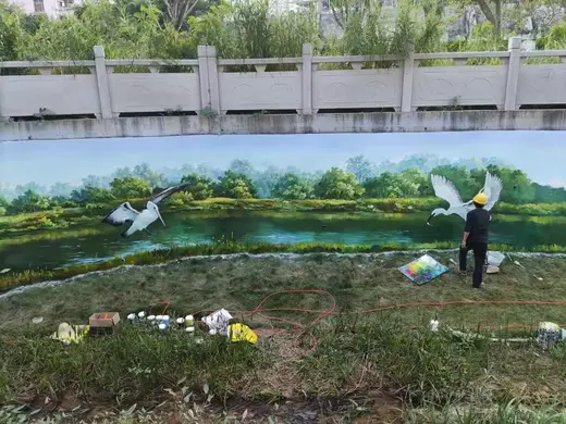 乡村振兴文化墙 390